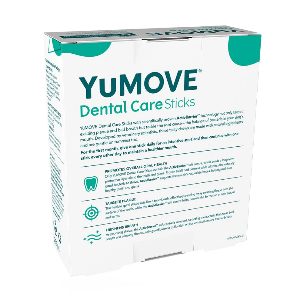 YuMOVE Dental Care Sticks - Daily Double Pack WTO 50 - Image 4