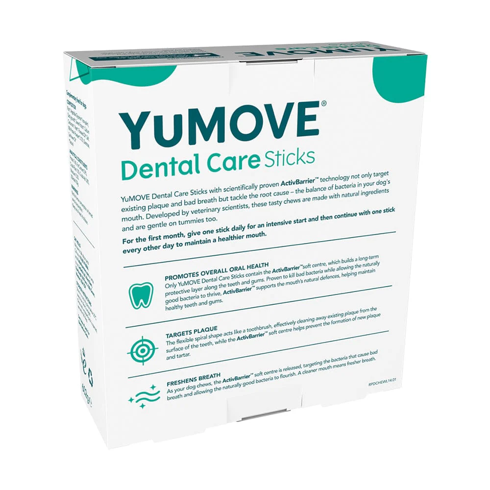 YuMOVE Dental Care Sticks - Daily Double Pack WTO 50 - Image 8