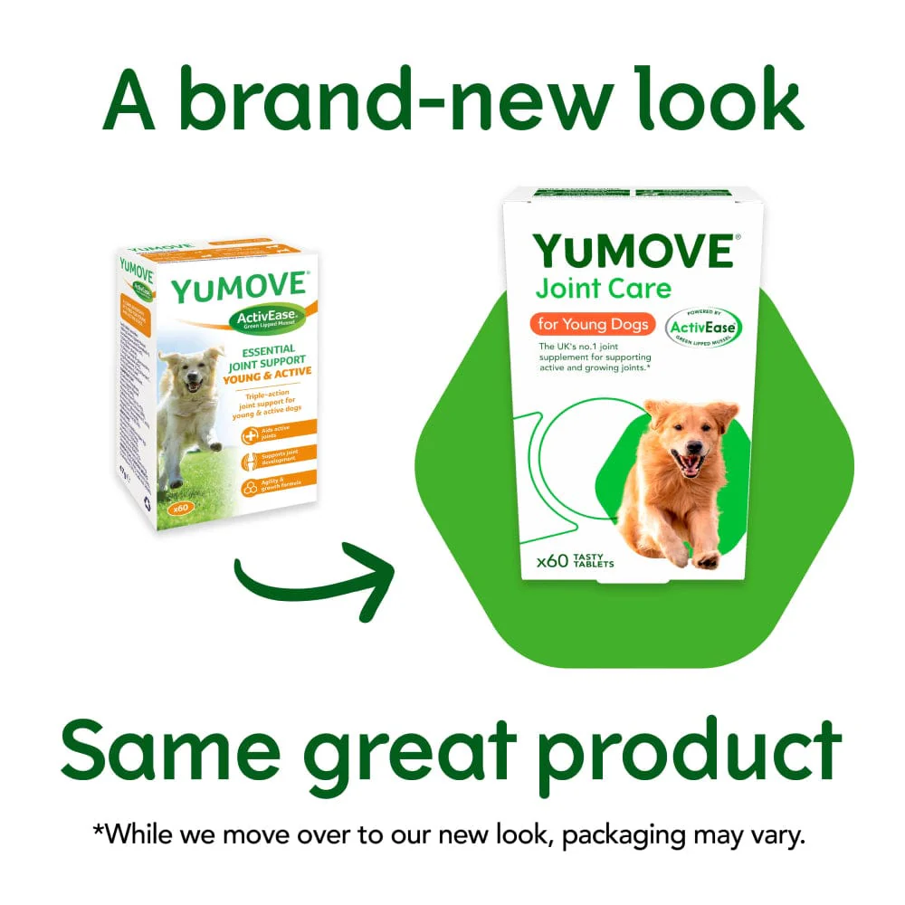 YuMOVE Joint Care for Young Dogs - Daily Double Pack WTO 50 - Image 3